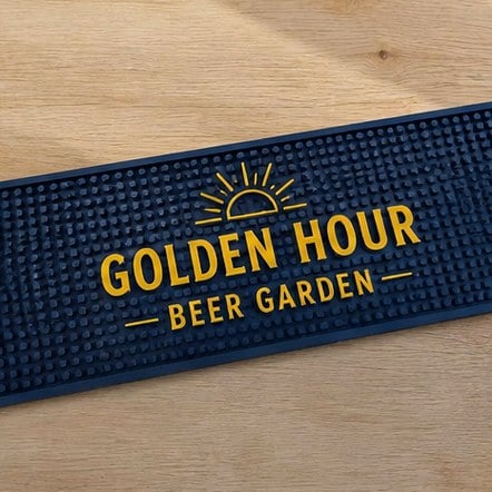 Custom XL bar runner mats